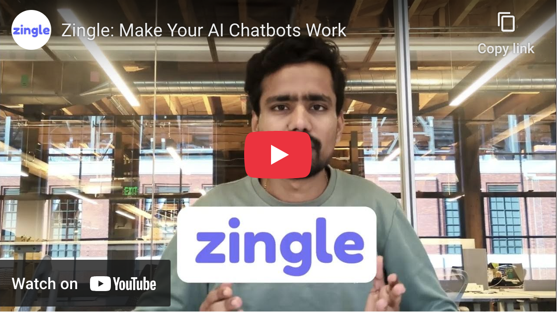 Purpose of zingle AI extension